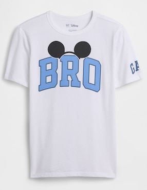 Playera Mickey Mouse Disney manga corta para niño