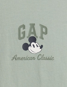 Playera Mickey Mouse Disney manga corta para niño