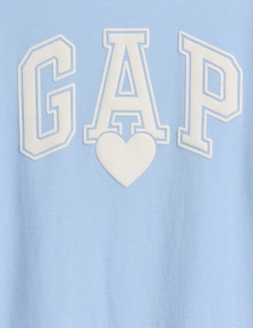 Playera manga corta para niña