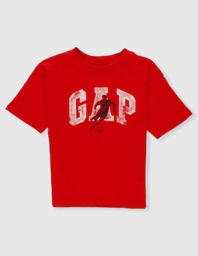 Playera manga corta para niño