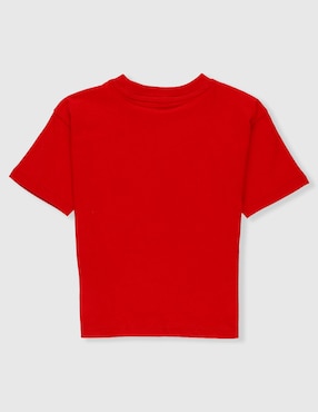 Playera manga corta para niño