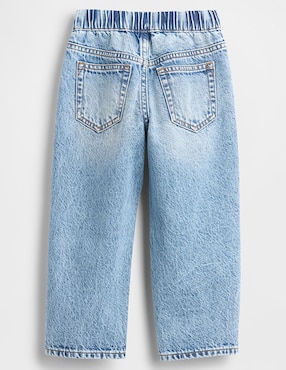 Jeans baggy lavado medio para bebé niño