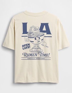 Playera manga corta para niño