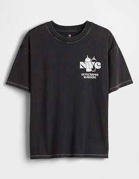 Playera manga corta para niño