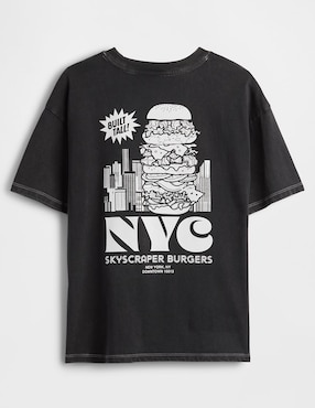 Playera manga corta para niño
