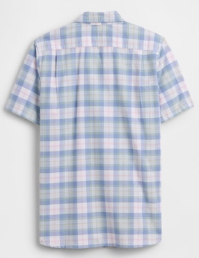 Camisa casual manga corta para niño