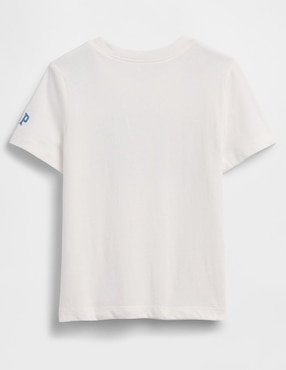 Playera manga corta para niño