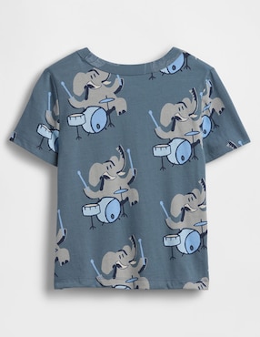 Playera manga corta para bebé niño