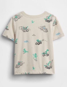 Playera manga corta para bebé niño