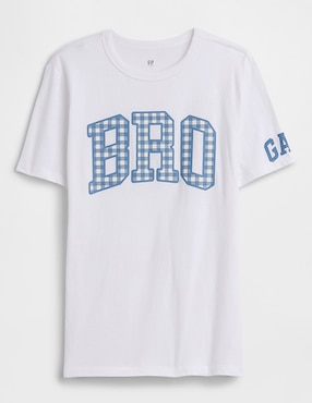 Playera manga corta para niño