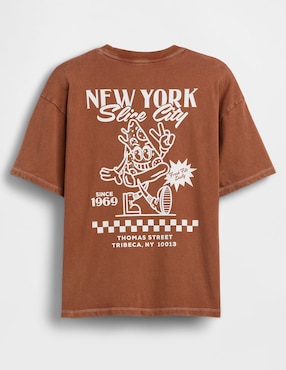 Playera manga al codo para niño