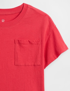 Playera manga corta para niño