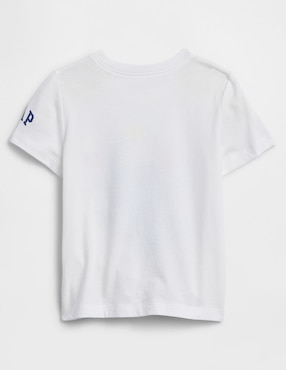 Playera Stitch manga corta para niño