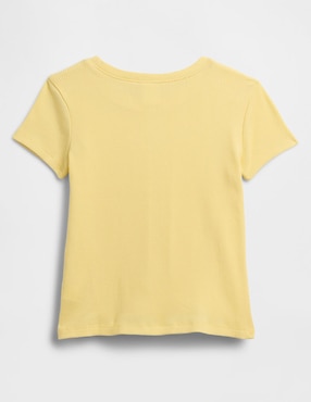 Playera manga corta para bebé niña
