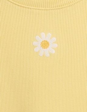 Playera manga corta para bebé niña