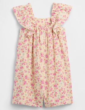 Romper de lino para niña