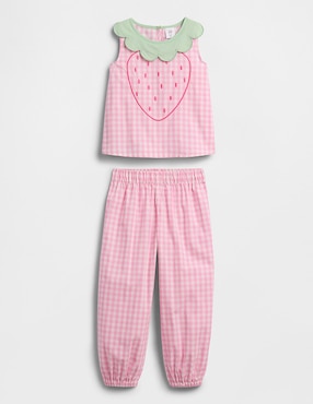 Conjunto de algodón para niña