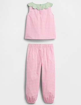Conjunto de algodón para niña