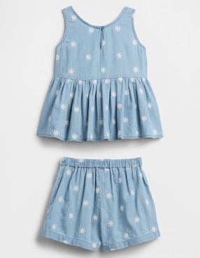 Conjunto de algodón para niña