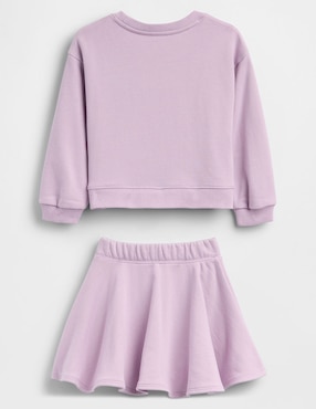 Conjunto casual de algodón para niña