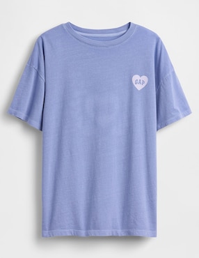 Playera manga corta para niña
