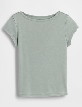 Playera manga corta para niña