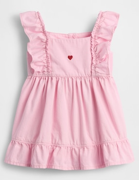Vestido casual de algodón para bebé niña