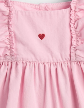 Vestido casual de algodón para bebé niña