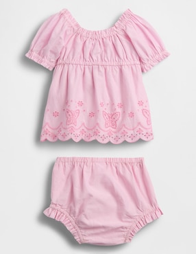 Conjunto de algodón para bebé niña