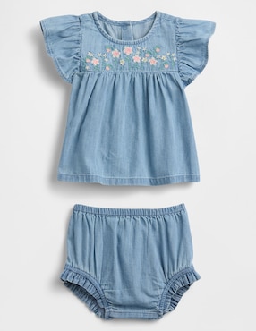 Conjunto de algodón para bebé niña