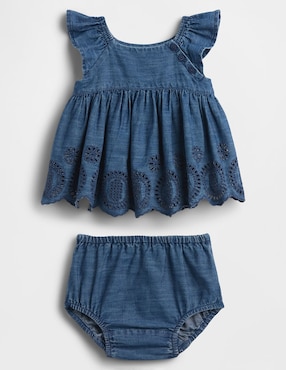 Conjunto de algodón para bebé niña