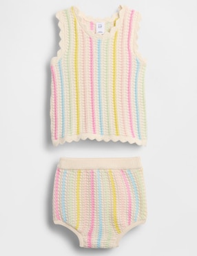 Conjunto de algodón para bebé niña