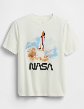 Playera manga corta para niño