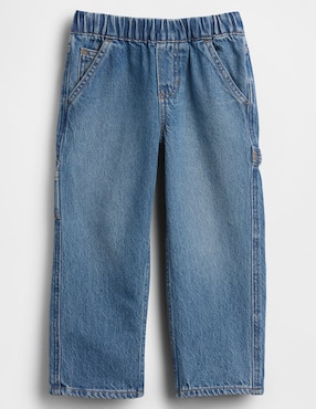 Jeans baggy deslavado para niño