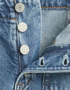 Jeans flare lavado medio para niña