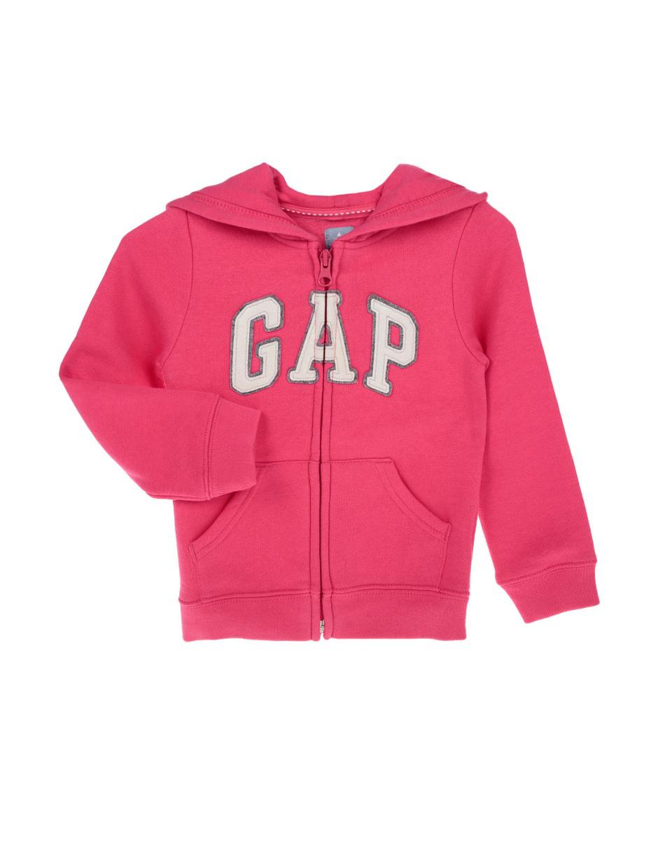 sudadera gap rosa mujer