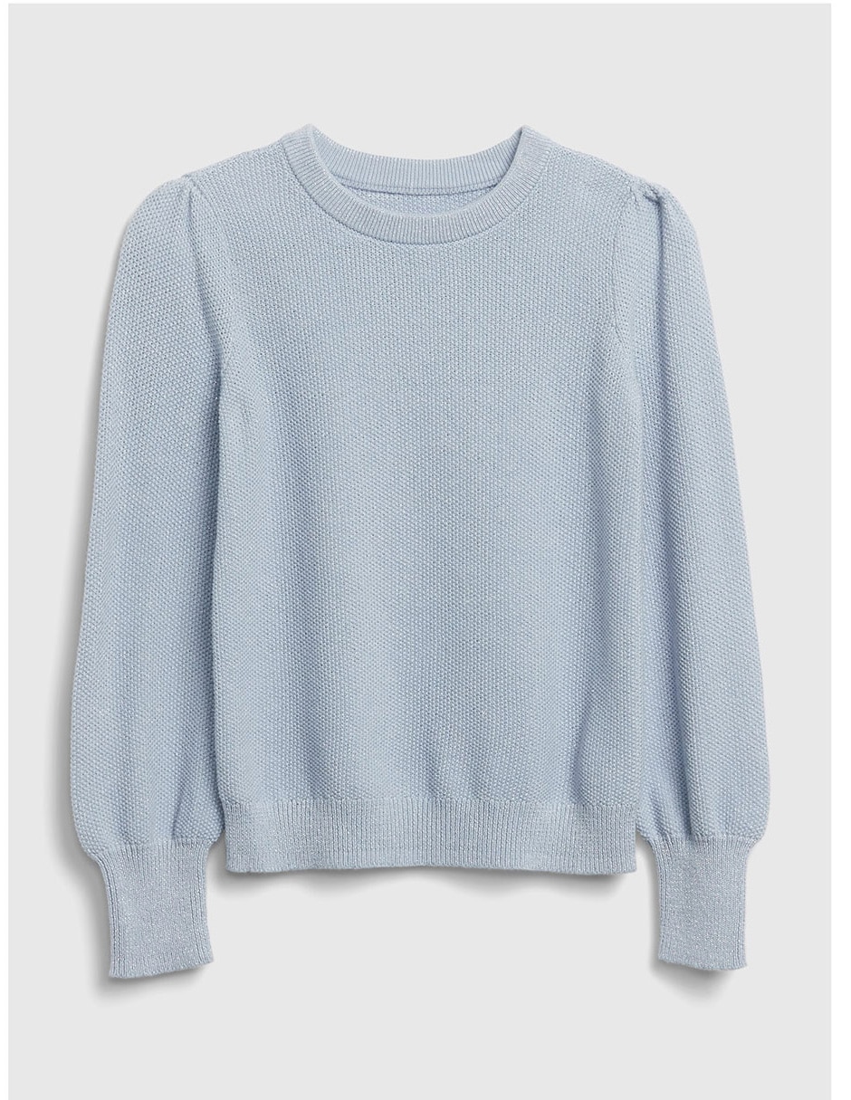 Suéter GAP tejido cuello redondo para niña en GAP