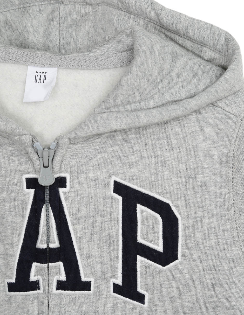 SUDADERA GAP 619017 BEBÉ, 5 AÑOS, GRIS