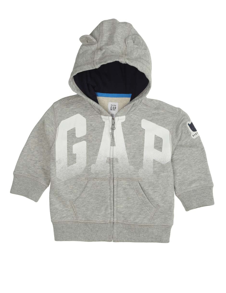 Sudadera Gap Logotipo Con Gorro Abierta Para Bebe En Gap