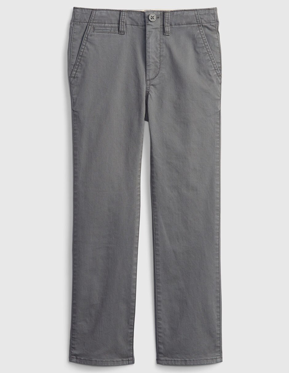 Pantalón de gabardina stretch en corte recto de mujer Dickies FP321 Color  Negra - Talla 2
