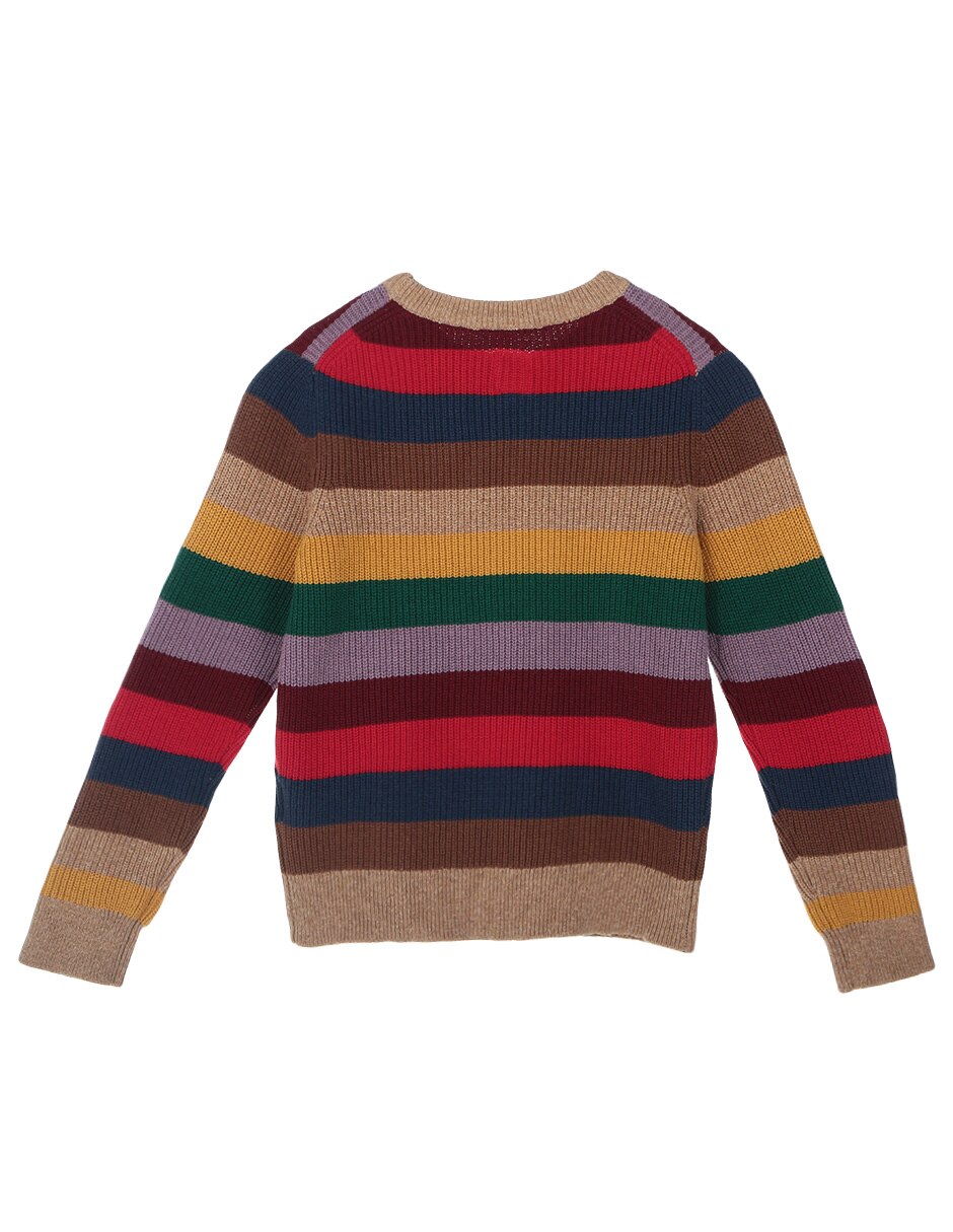 Suéter GAP cerrado cuello redondo para niño en GAP