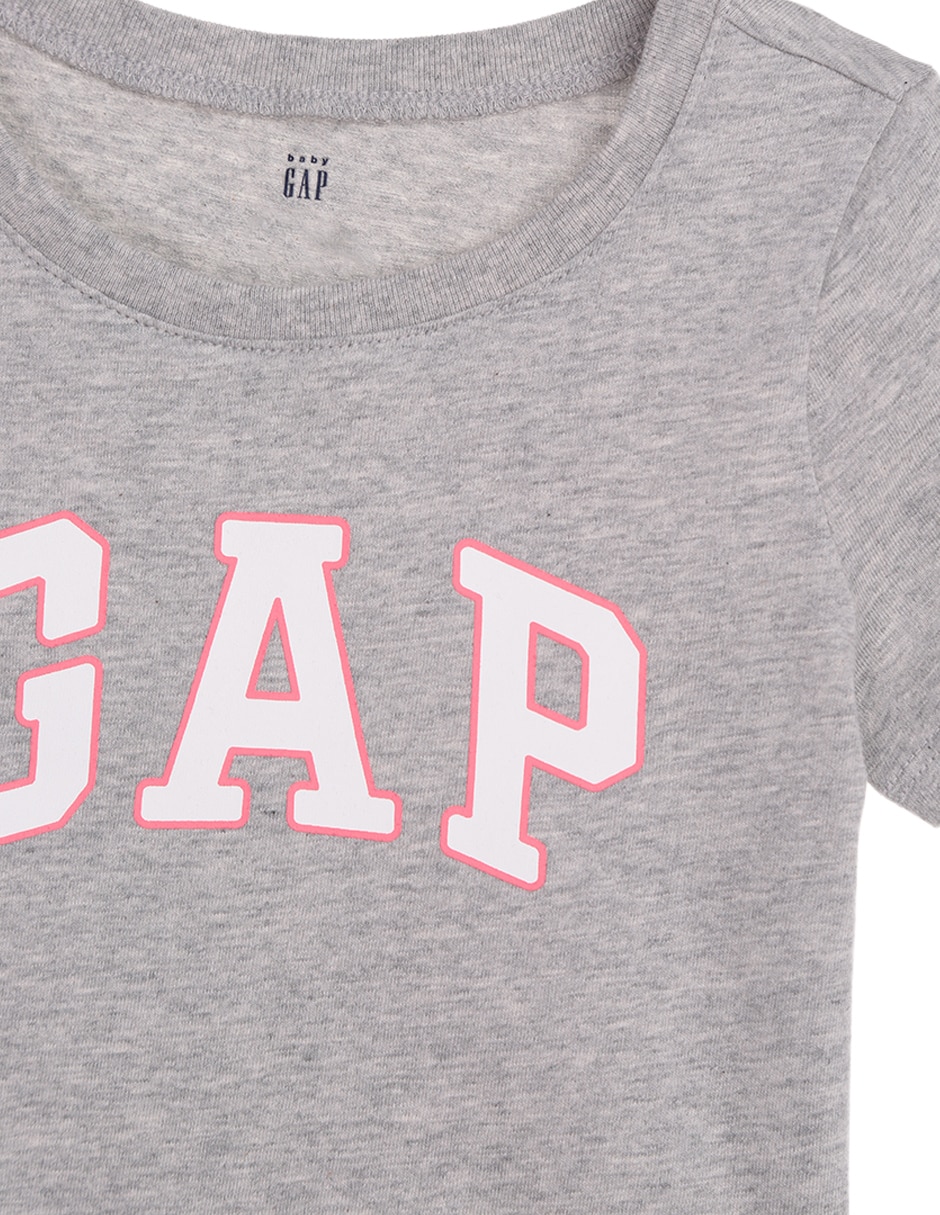 PLAYERA GAP 459909 NI, 3T AÑOS, GRIS