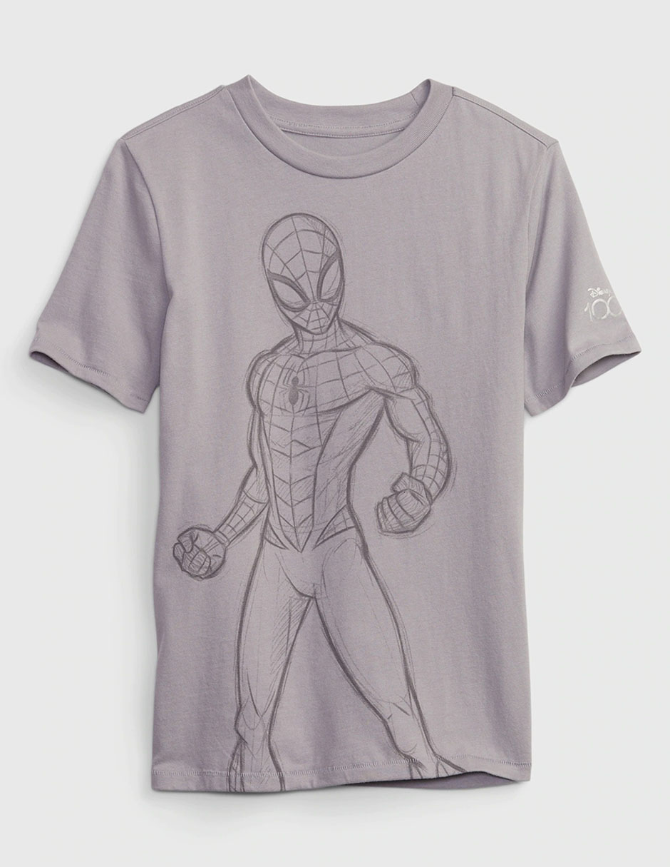 Playera Spider-Man manga corta para niño 