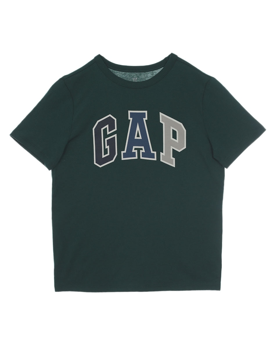 GAP Camiseta de manga corta con logotipo para niña