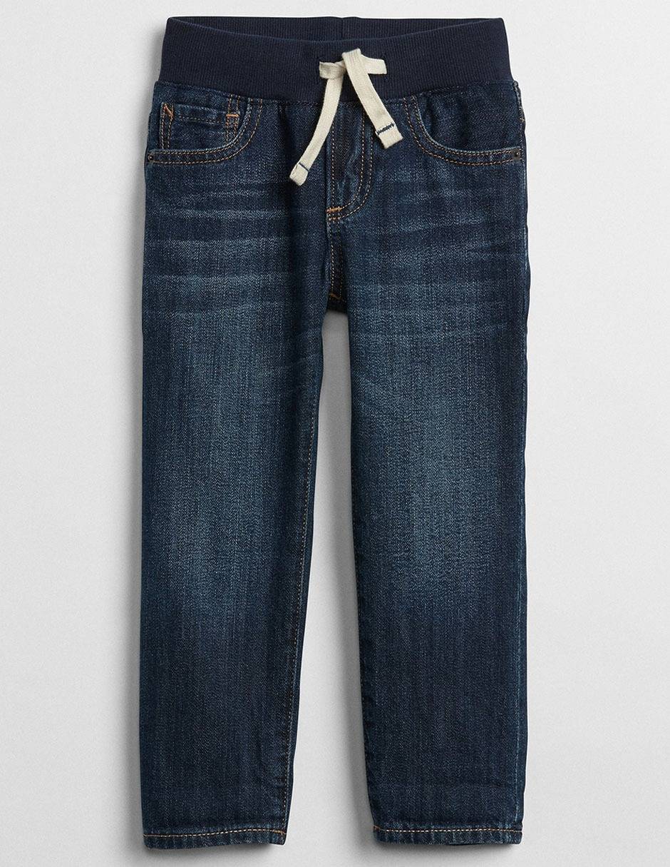 Jeans slim deslavado para niño Jeans slim deslavado para niño