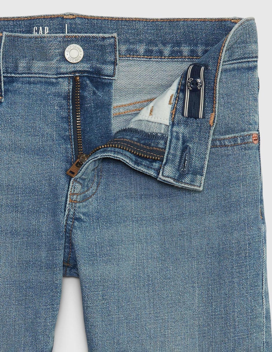Jeans slim deslavado para niño 3