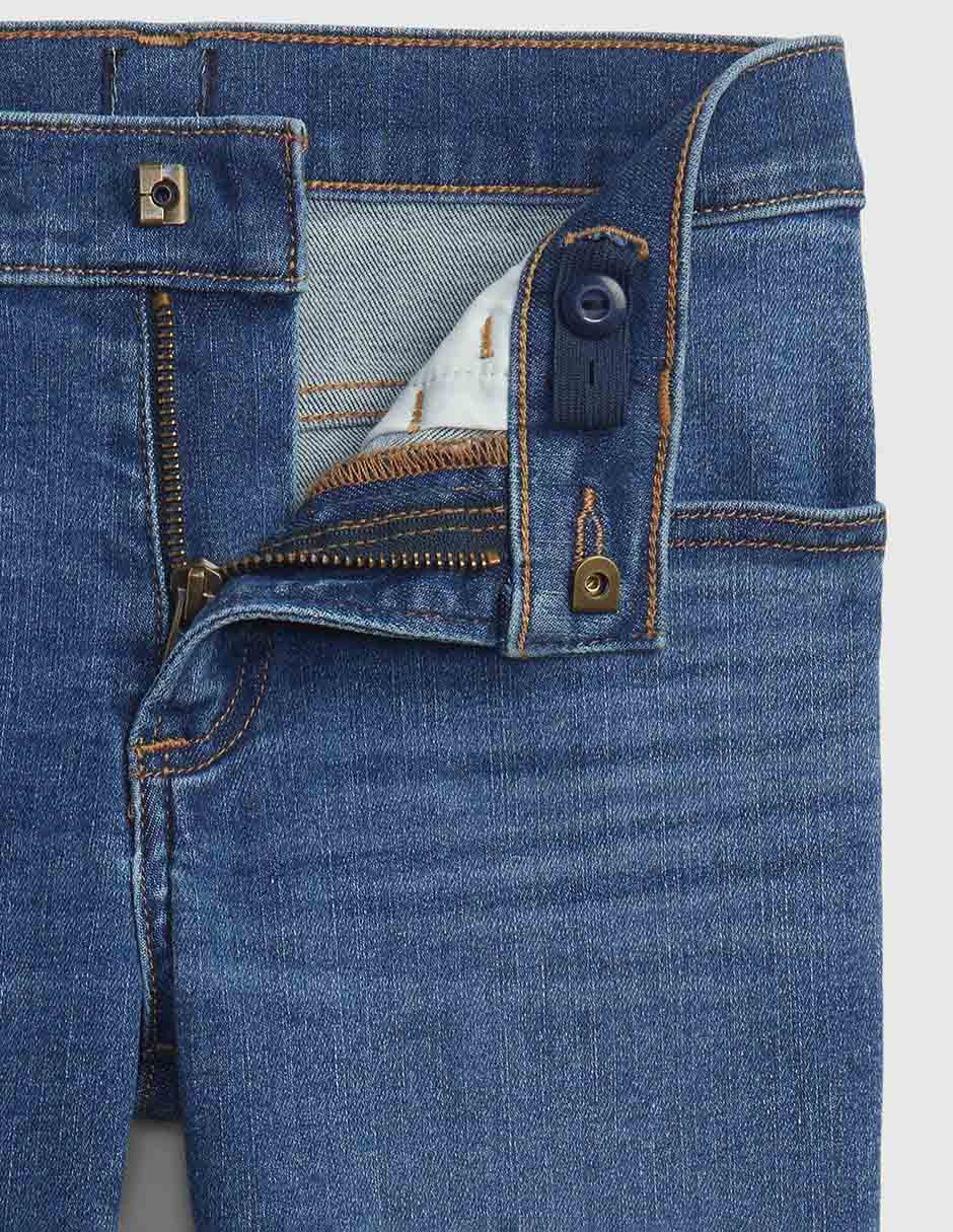 Jeans skinny deslavado para niño 3