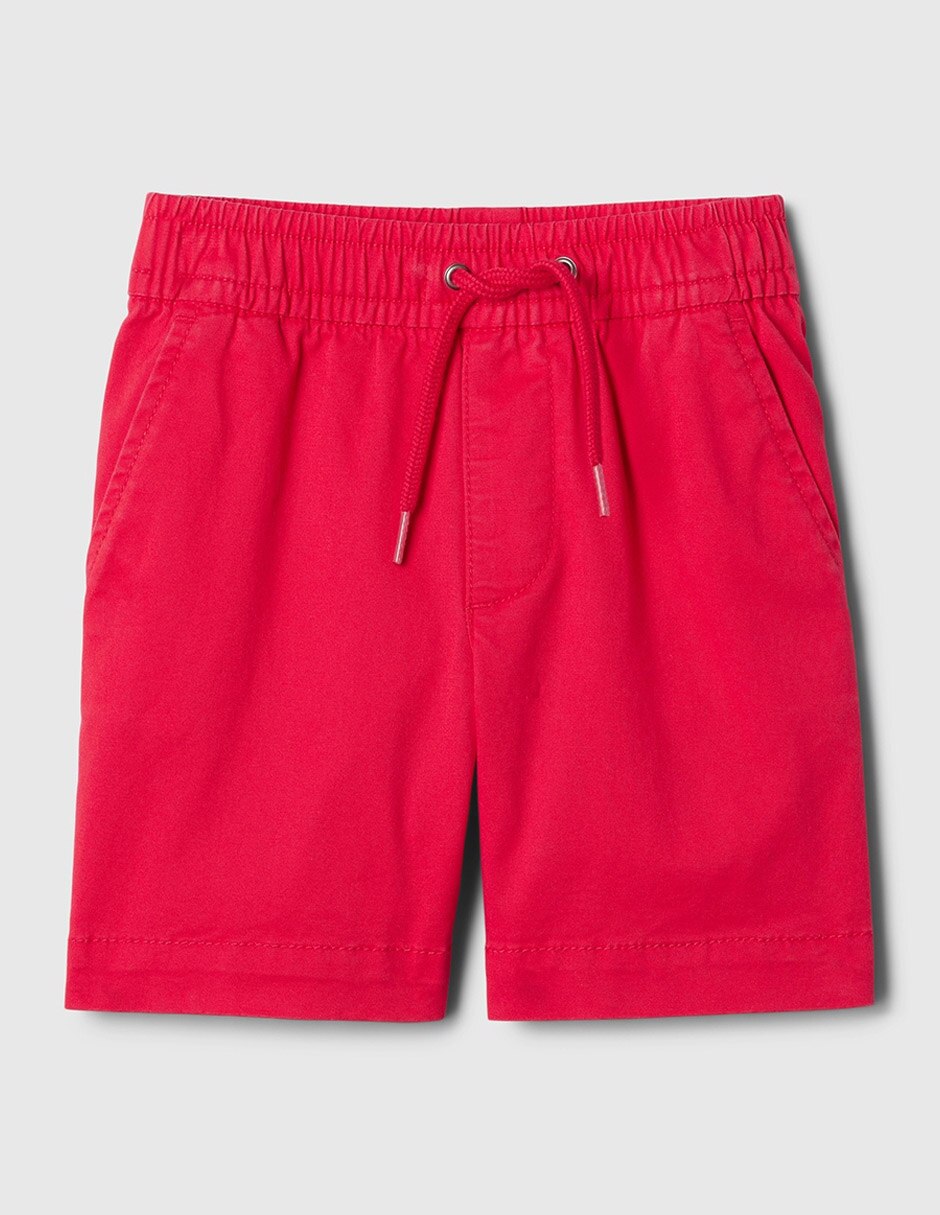 Short rojo niño sale