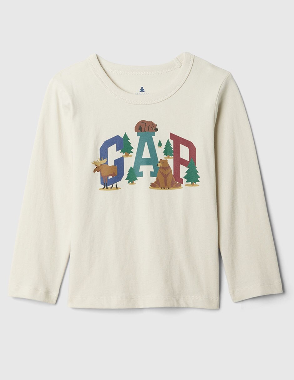 Playera manga larga para niño 1
