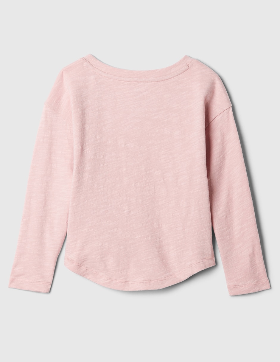 Playera manga larga para niña 2